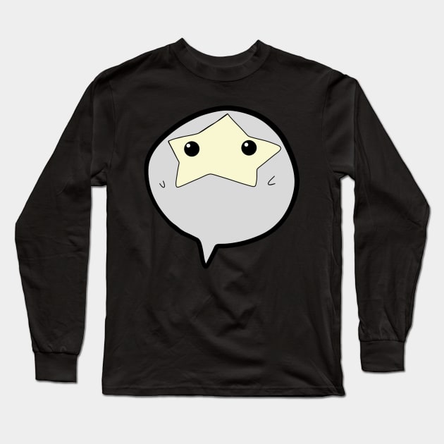 Ghost Star Long Sleeve T-Shirt by Monster To Me